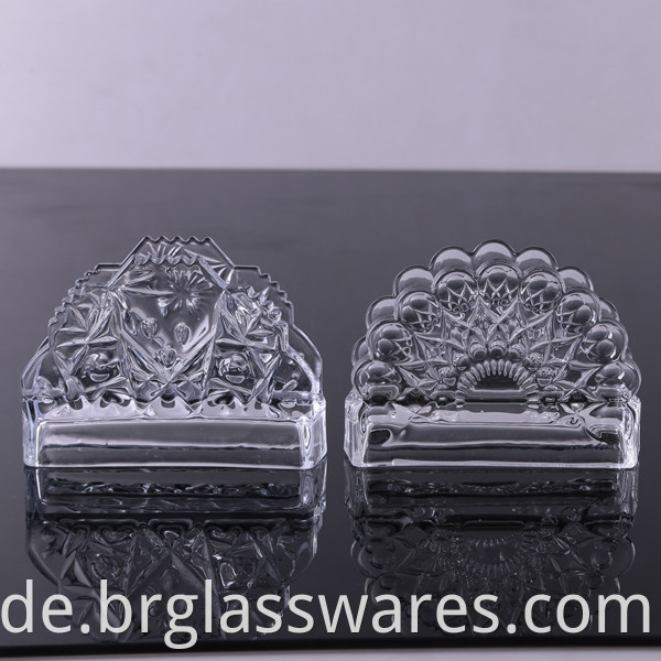 crystal glass napkin holder 3